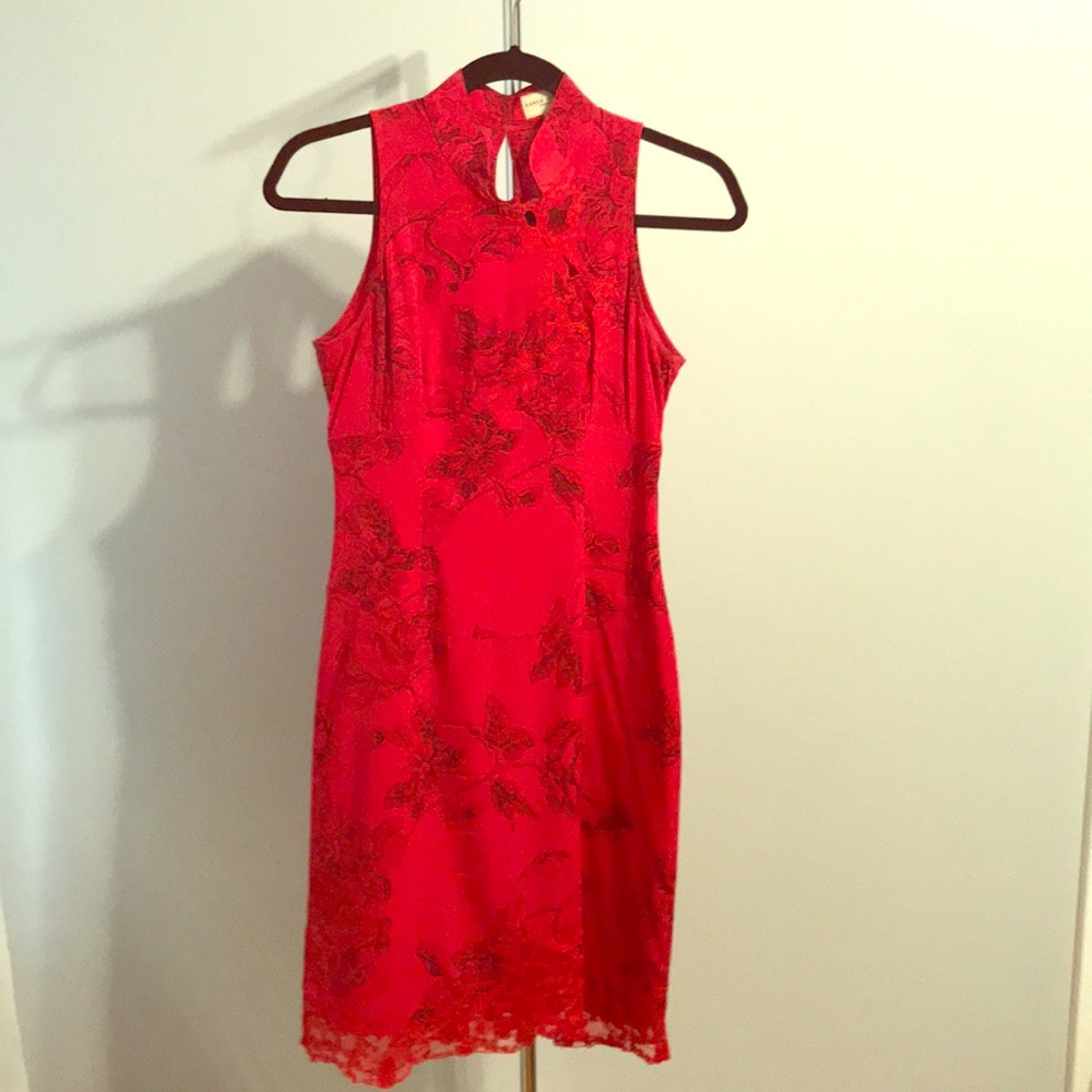 ⬇️KAREN MILLEN ENGLAND CHINESE WEDDING DRESS
